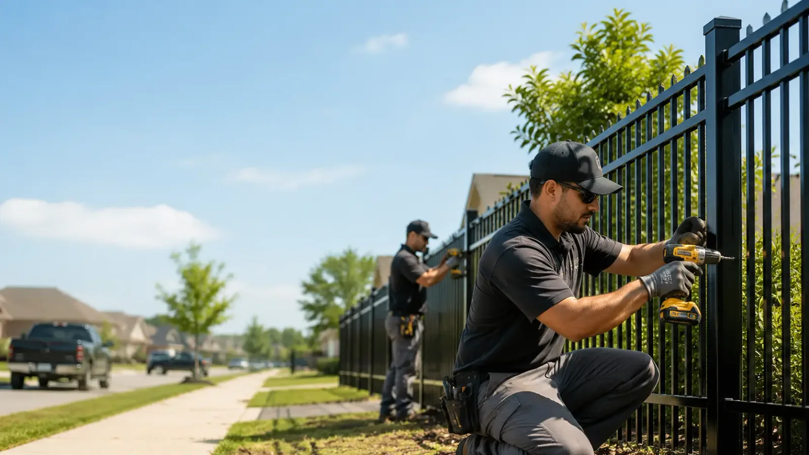 Metal Fence Installation in Coatesville, PA